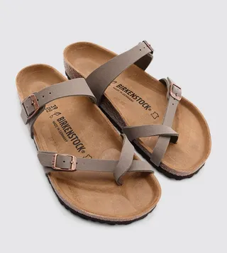 Mayari Birkibuc Stone Strapped Sandals