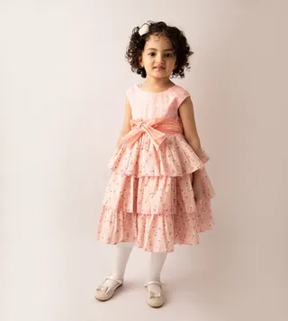 Printed Layered Dress