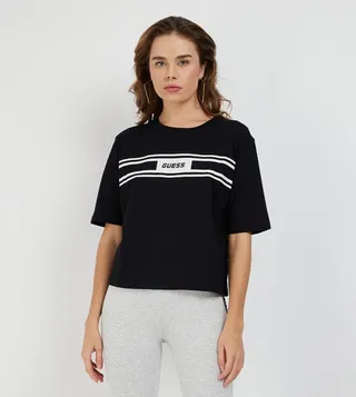 EUPHEMIA Logo Print Short Sleeves T-Shirt