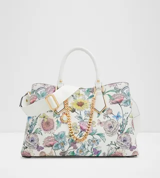 BAELI Floral Patterned Satchel Bag