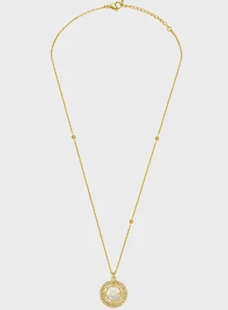 Single Chain Detail Necklace