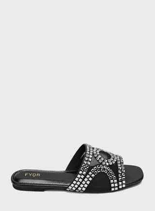 Open Toe Flat Sandals