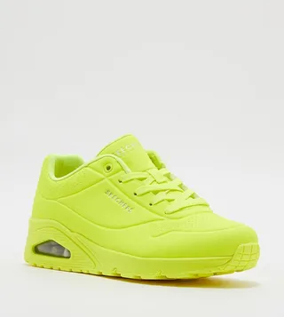 UNO Logo Detail Lace-Up Sneakers