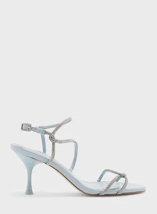 Ankle Strap Low Heel Sandals