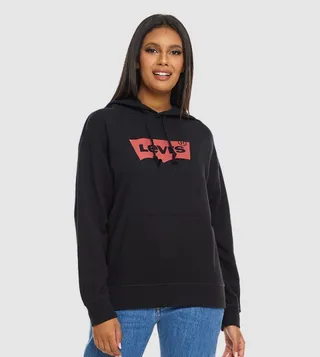 Logo Printed Standard Hoodie