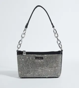 CAVELL Embellished Shoulder Bag