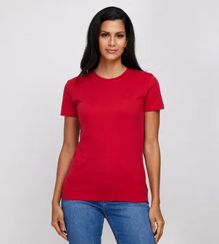 Aero Girls Solid Regular Fit T-Shirt 