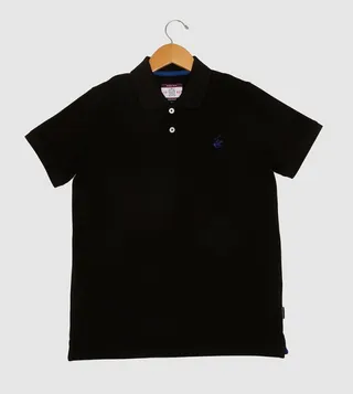 Logo Embroidered Short Sleeves Polo T-Shirt
