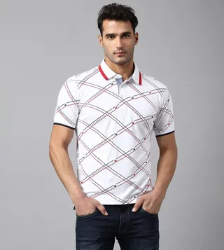 All Over Printed Polo T-Shirt