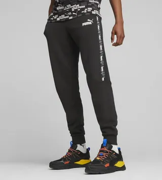 ESS Logo Detail Tape Camo Joggers