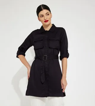 Aero Girl's Woven Belted Tunic