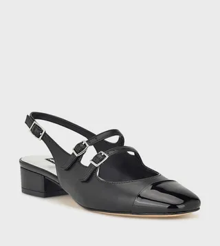 NORAH Block Heel Slingback Pumps