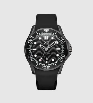 Classic Analog Black Dial Watch