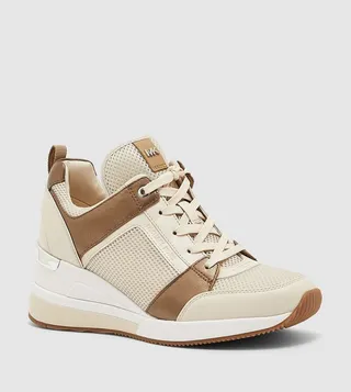 GEORGIEColor Block Wedge Sneakers