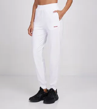 Logo Printed Elastic Waist Joggers