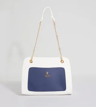 Color Block Shoulder Bag