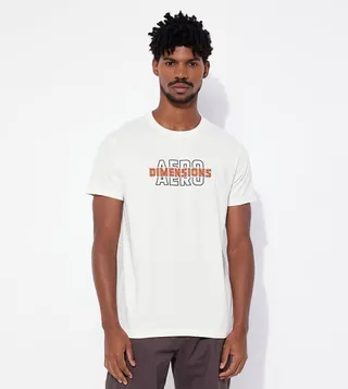 Aero Guys Graphic Print Crew Neck T-Shirt