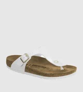 Classic Patent T-Strap Sandals