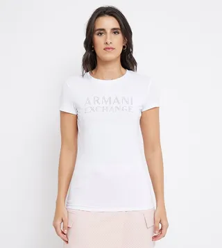 Embellished Crew Neck T-Shirt