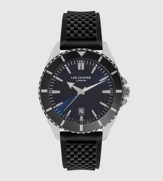 Analog Round Dark Blue Dial Watch
