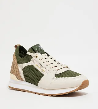 BILLIE Lace Up Knit Sneakers