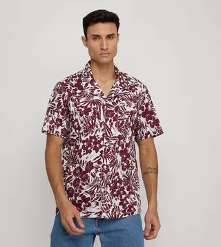 Printed Short Sleeves Shirt