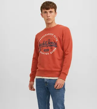 Logo Printed Long Sleeves Sweatshirt