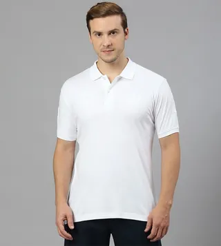 Logo Embroidered Polo T-Shirt