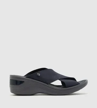 DESIRE Criss-Cross Strap Heel Sandal
