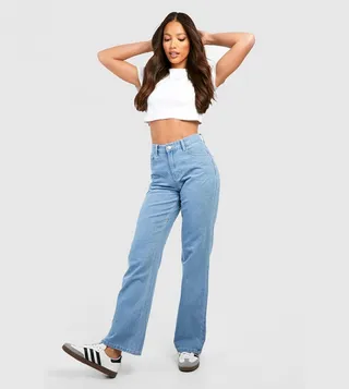 Tall Low Wrap Waist Relaxed Fit Jeans