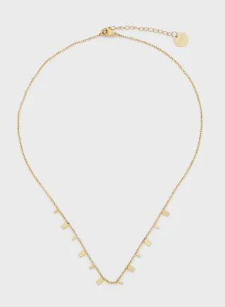 Liv Dainty Square Necklace