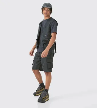 Utility Vest & Short Set