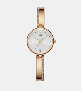White Dial Analog Watch
