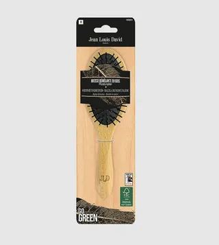 FSC Nylon Bristles Wood Detangling Brush