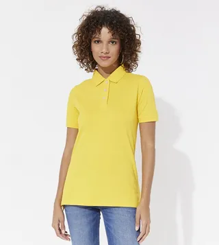 Aero Girl's Solid Short Sleeves Polo T-Shirt