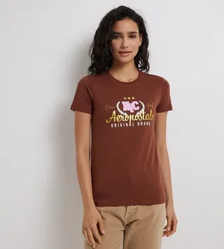 Aero Women Graphic Printed T-Shirt