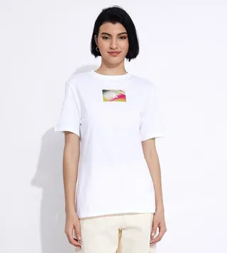 Logo Printed Crew Neck T-Shirt