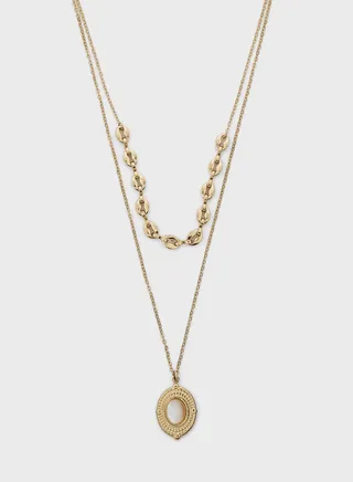 Maeve Moonstone Oval Pendant Necklace