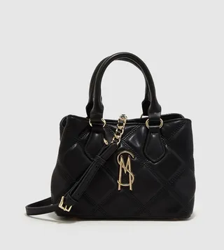 BSATORI Quilted Satchel Bag