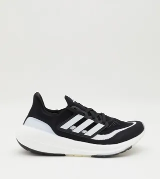 ULTRABOOST LIGHT Knitted Lace-Up Running Shoes