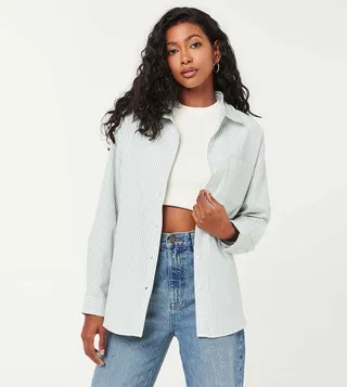 Oversized Poplin Shirt