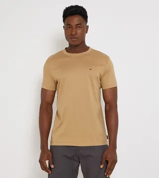 Logo Detail Crew Neck T-Shirt