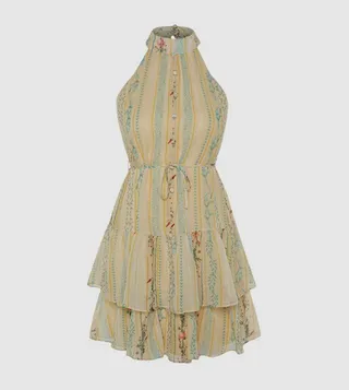 Printed Layered Dress