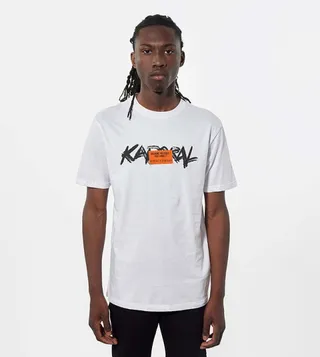 Printed Crew Neck Organic Cotton T-Shirt