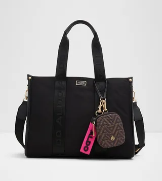 ETOELI Tote Bag with Quilted Coin Pouch