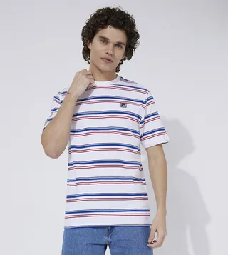 Striped Crew Neck T-Shirt
