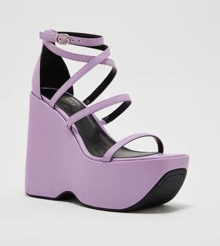 ANGELLI Strappy Wedge Sandals