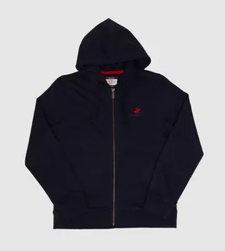 Logo Detail Long Sleeves Hoodie