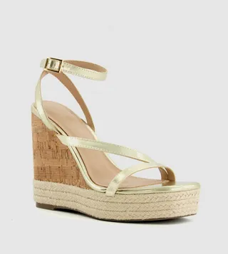 KAYLIN Ankle Strap Wedge Sandals