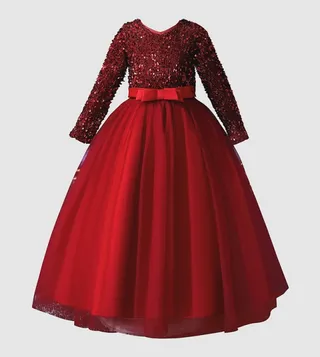 Party Glitter A lIne Dress